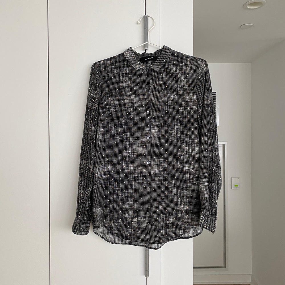 The Kooples Silk Button Down